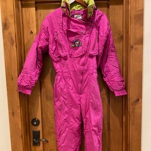 Vintage 80s Ski Suit (Small)